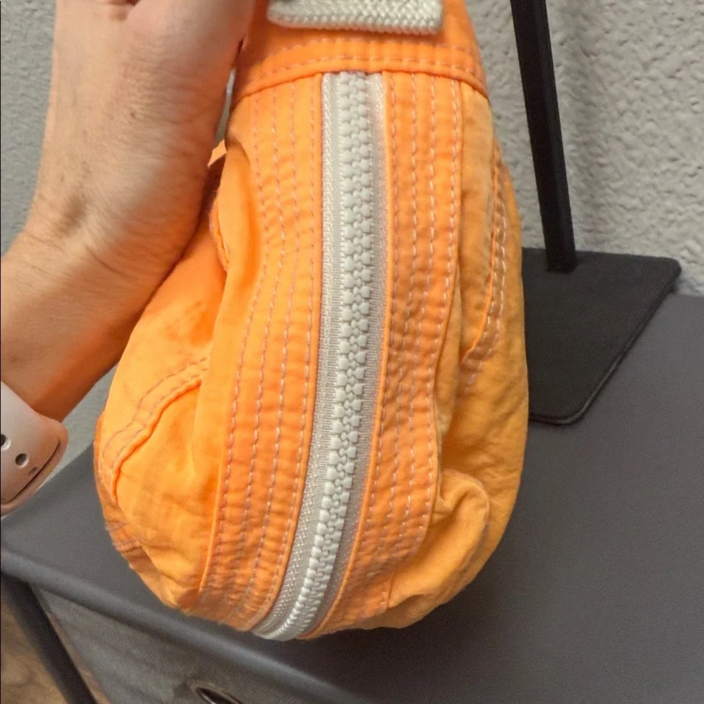 Old Navy Bright Orange Hobo/Crossbody Bag